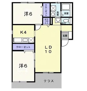 VILLA21 I【1階】の間取り