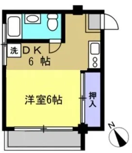 宮澤コーポラス【3階】の間取り