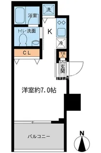 KDXレジデンス大島【3階】の間取り