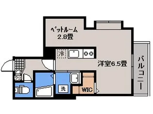 Cafe La Casa【3階】の間取り