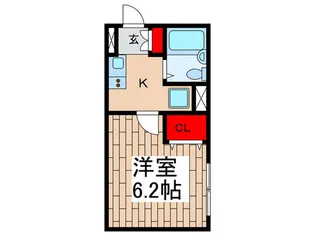 仮)HANATERRACE谷塚【1階】の間取り