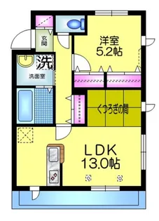 スターレジデンス【2階】の間取り
