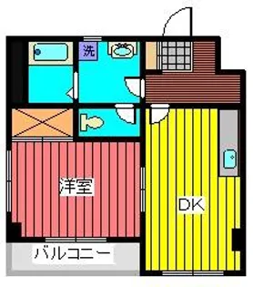 MAN巣鴨【1階】の間取り