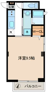 SJ武蔵小杉【3階】の間取り