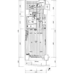 ミリオングランデ元赤坂ヒルズ【10階】の間取り