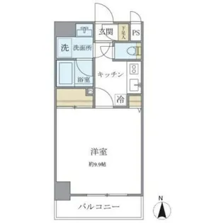 ISM中野坂上【2階】の間取り