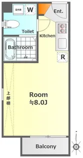 ランドレジデンス渋谷【3階】の間取り
