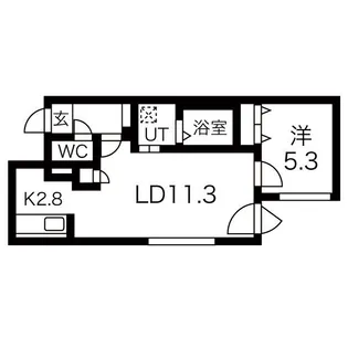 Bella Casa【4階】の間取り