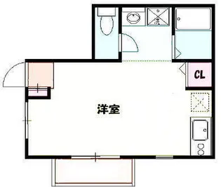 ランドマークヴュー横浜【1階】の間取り