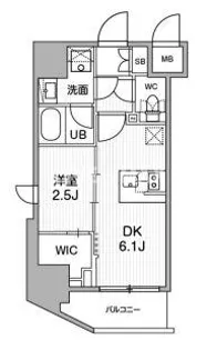 SYFORME木場【3階】の間取り