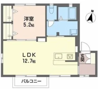 フォーレス ひらつか【2階】の間取り