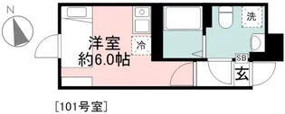 comodo abitare【1階】の間取り