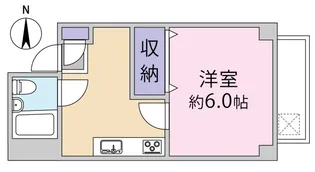 シーボニアマンション【6階】の間取り