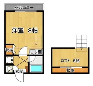 エルム42【1階】の間取り