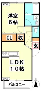 エスタシオン【1階】の間取り