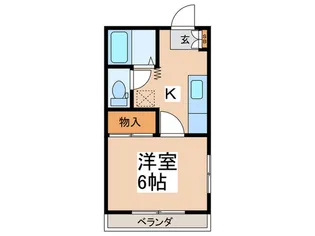 メゾンサケヒロ【3階】の間取り