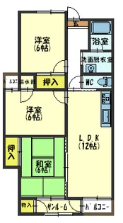 マンション堺捨【9階】の間取り