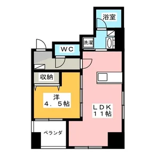 海正ビル【5階】の間取り
