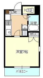 アキツ・ワン【1階】の間取り