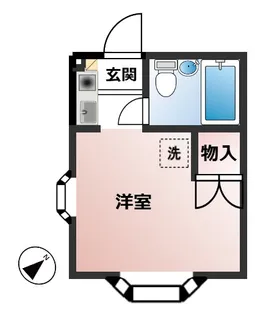 ホーンハイツ【1階】の間取り