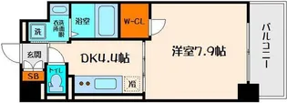 M s COMFORT ESAKA【8階】の間取り
