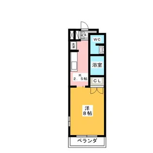 Grace清水【3階】の間取り