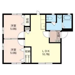 ライカY【1階】の間取り
