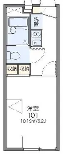 レオパレスリベルテ【2階】の間取り