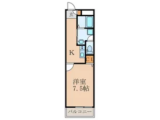 淡路松本レジデンス【3階】の間取り