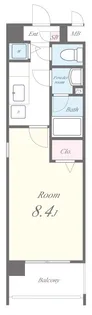 ベルマノワール【4階】の間取り