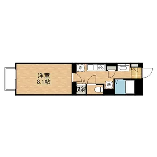 IRMS(アイアールエムエス)【3階】の間取り