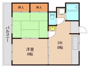ベル―ライト21【1階】の間取り