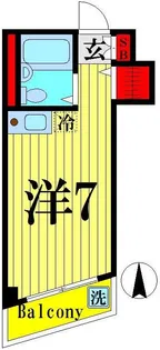 ロイヤルヴィラ【2階】の間取り