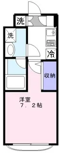 グリーンハウス6【2階】の間取り