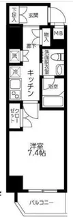 アイル秋葉原ノース【7階】の間取り