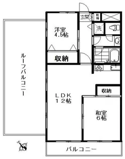 サンライズマンション東久留米【5階】の間取り