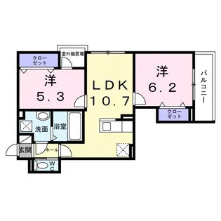 リマ プラート【3階】の間取り
