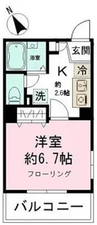 ミリアビタNo.5【3階】の間取り