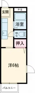 ロイヤルレジデンスKWD B棟【2階】の間取り