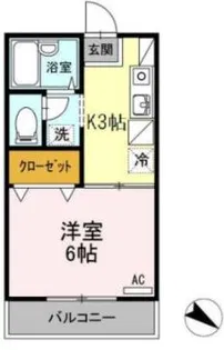 アネックス大和 A棟【1階】の間取り