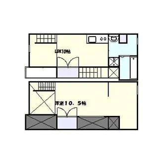 ハウゼ桜新町【1階】の間取り