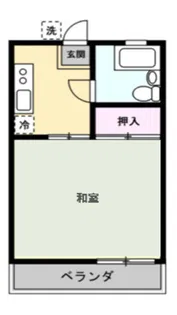 宮崎台ハイツ【1階】の間取り