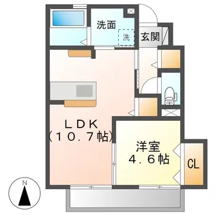 マ・メゾン【1階】の間取り