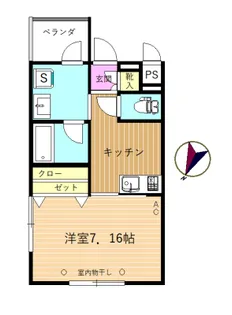 DEARCOURT【3階】の間取り