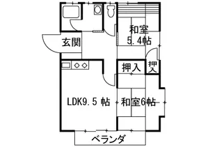 Tドメス【2階】の間取り