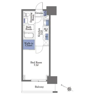 プライムメゾン神保町【11階】の間取り