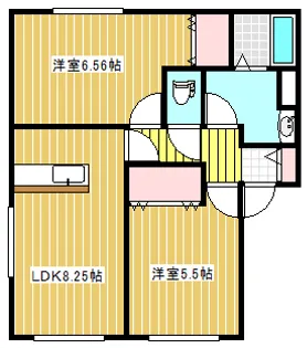 パシフィック鹿嶋【1階】の間取り