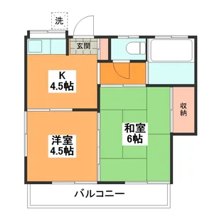 柊荘【2階】の間取り