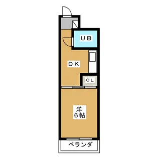 カメリアハウス【4階】の間取り