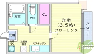 ガーデンワコー壱番館【2階】の間取り